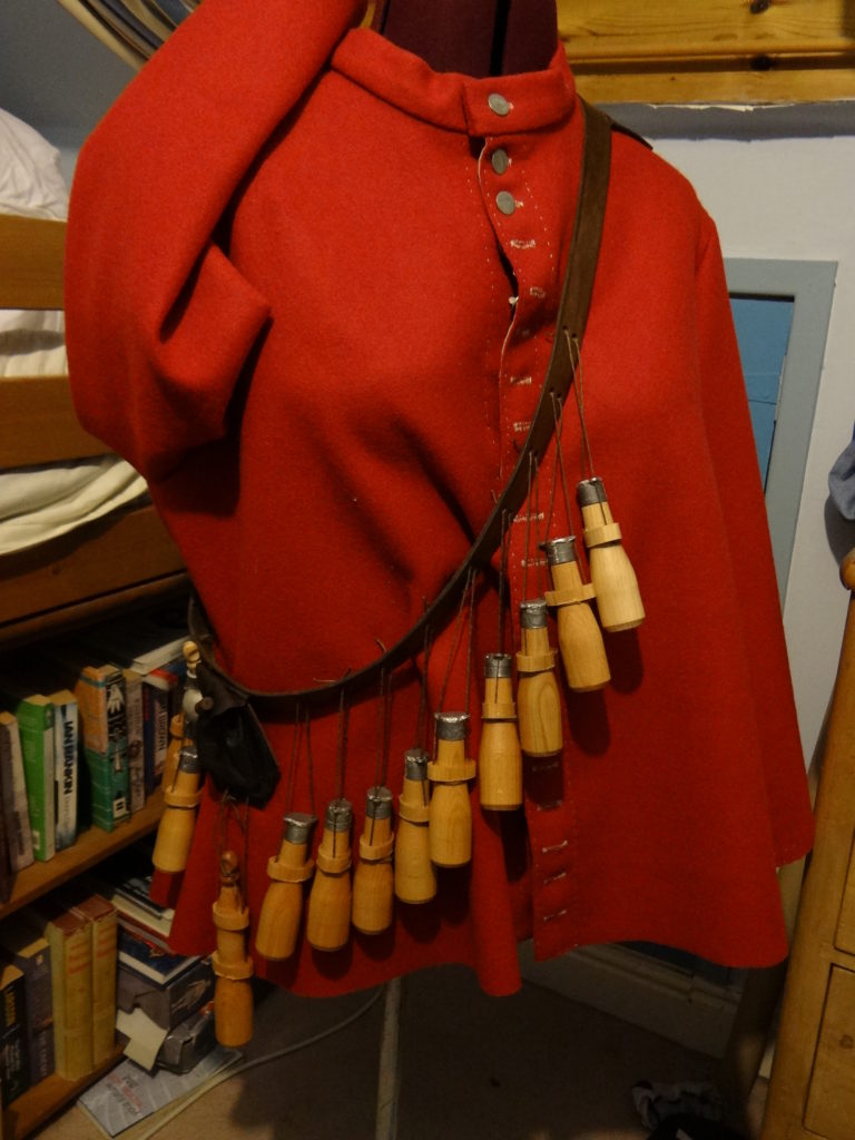 Bandoleer (bandolier) English Civil War or thirty Years War